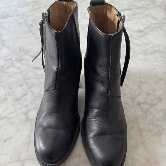 Acne Pistol Ankle Boot - Black Leather, 38 (US 8) - Picture 2 of 8